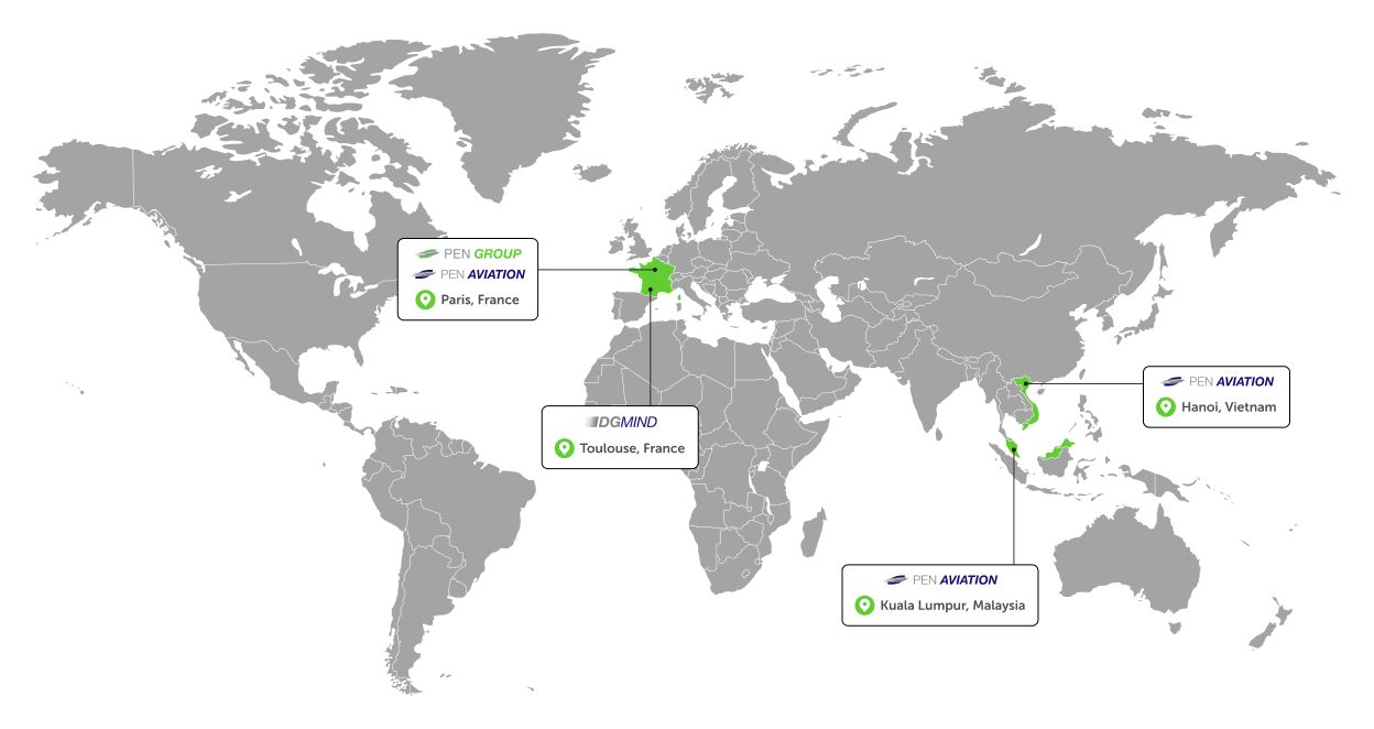 Pen Group Map